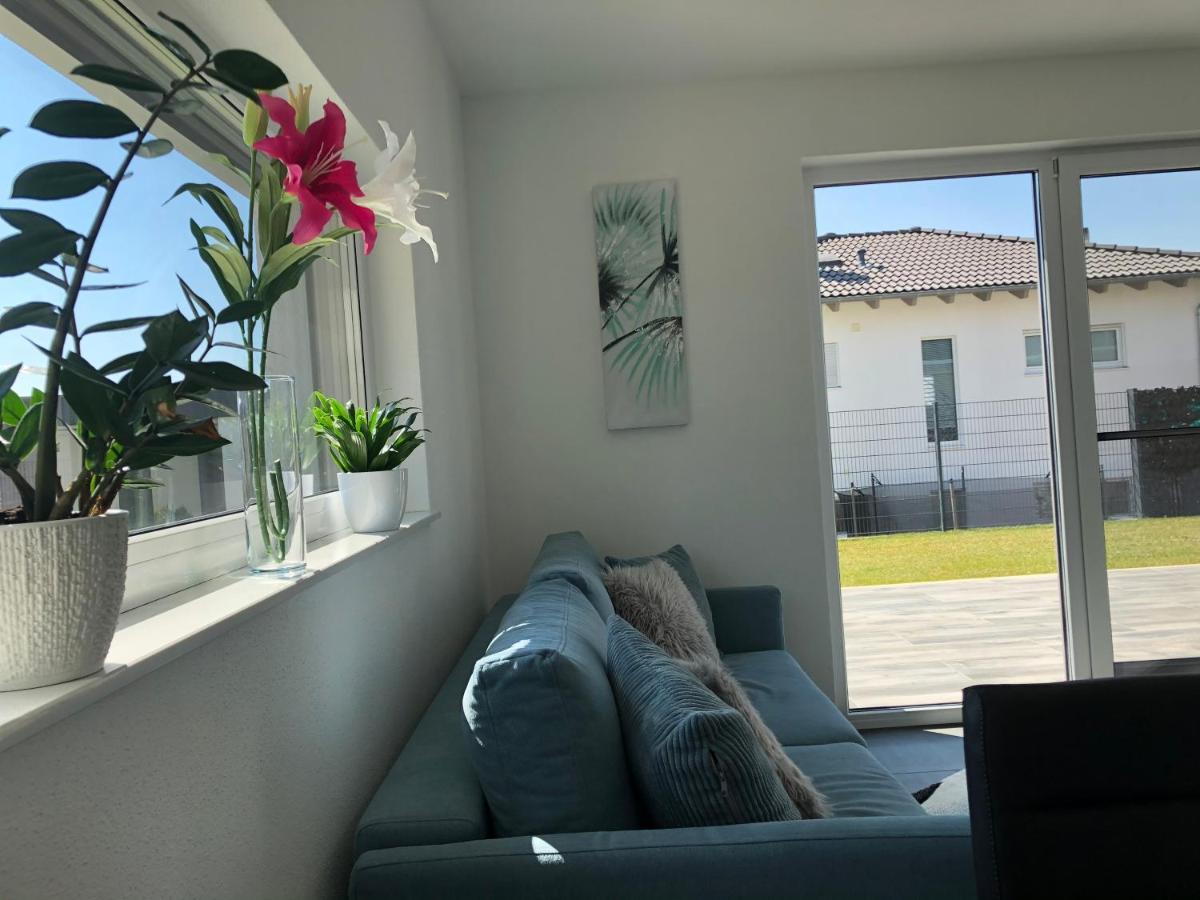 Moderne Ferienwohnung Mit Terrasse Und Garten Verwaltungsgemeinschaft Haldenwang Exterior photo
