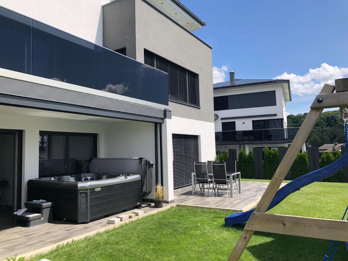 Moderne Ferienwohnung Mit Terrasse Und Garten Verwaltungsgemeinschaft Haldenwang Exterior photo
